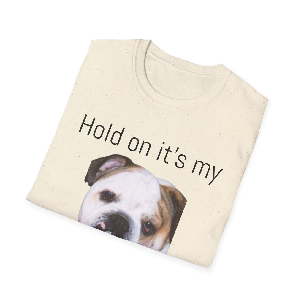 Funny Smoking Bulldog T-Shirt — Humorous Bulldog Graphic Tee