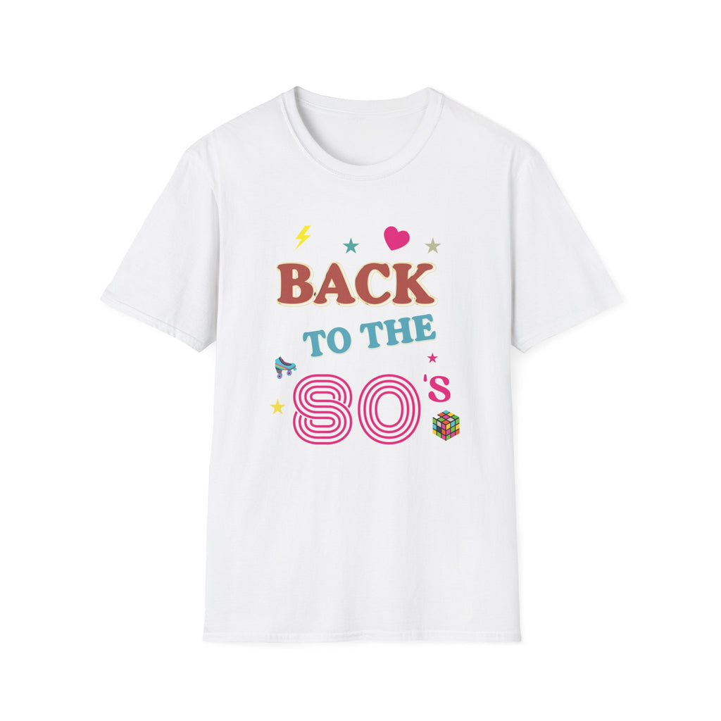 Back to the 80's T-Shirt – Retro 80s Vintage Graphic Tee