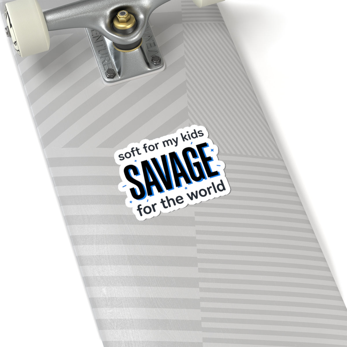 Savage Mom Sticker | Minimal Typographic Mother’s Day, Mama Identity