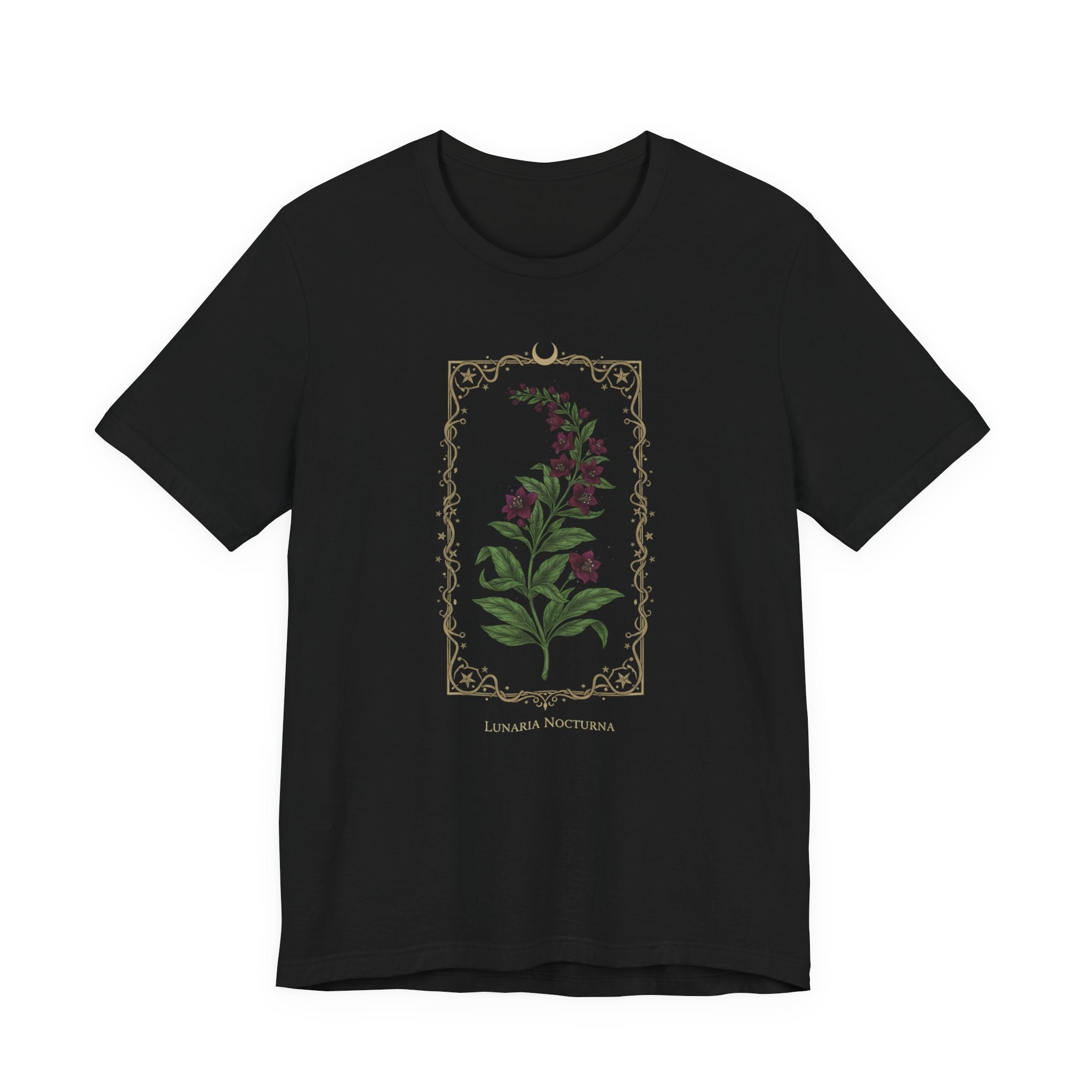 Nightshade Botanical Tee | dark botanical, gothic floral