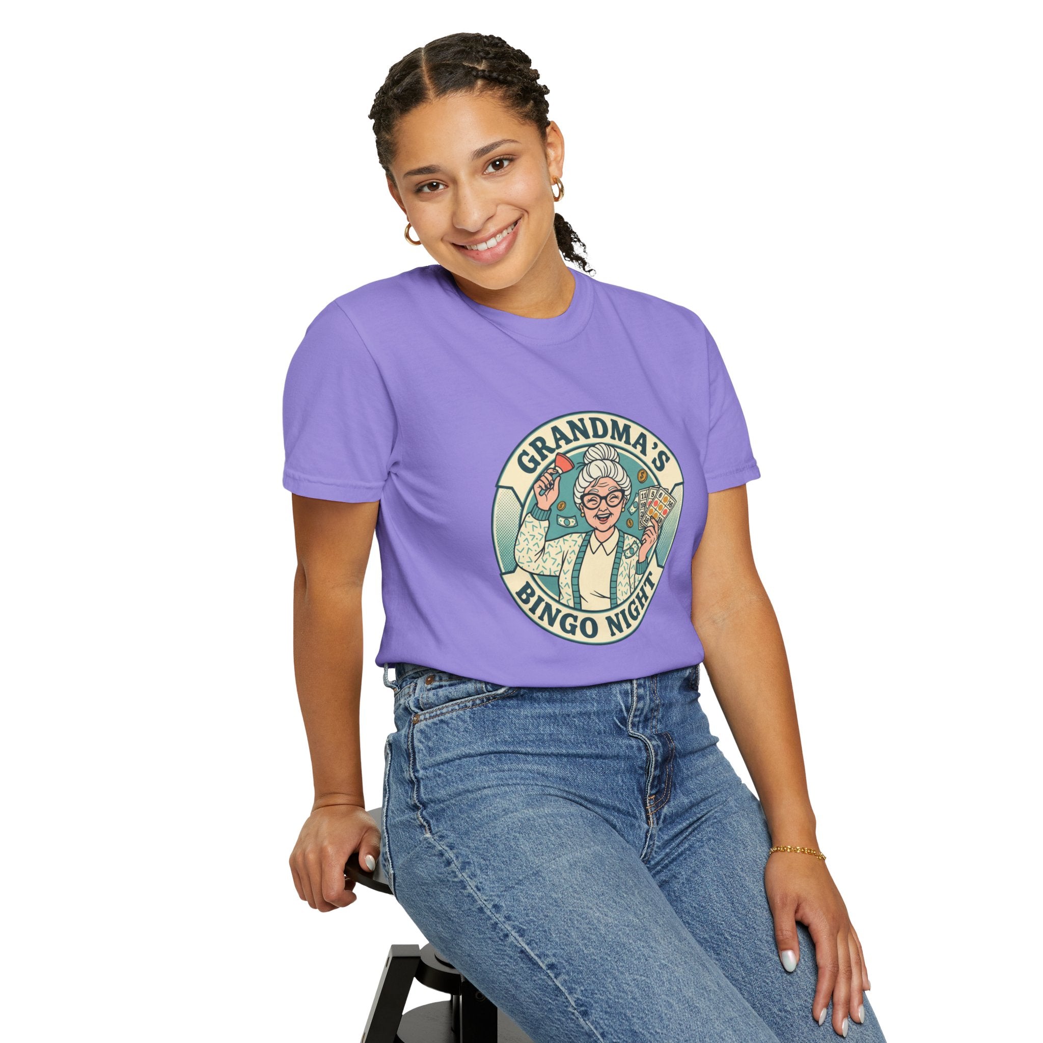 Grandma’s Bingo Night T-Shirt — Vintage Retro Bingo Card Tee