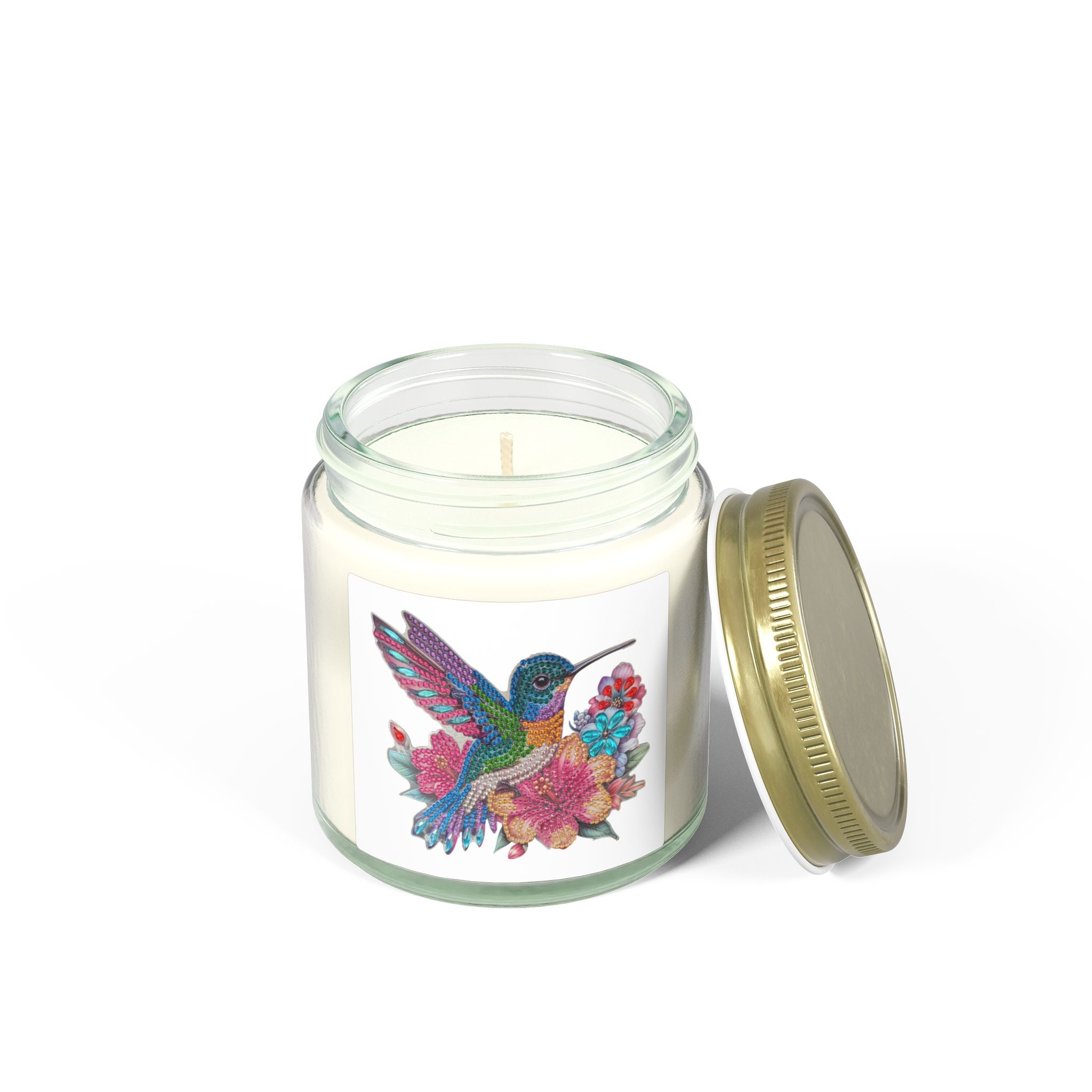 Hummingbird Coconut Apricot Scented Candle — 4oz/9oz Jar