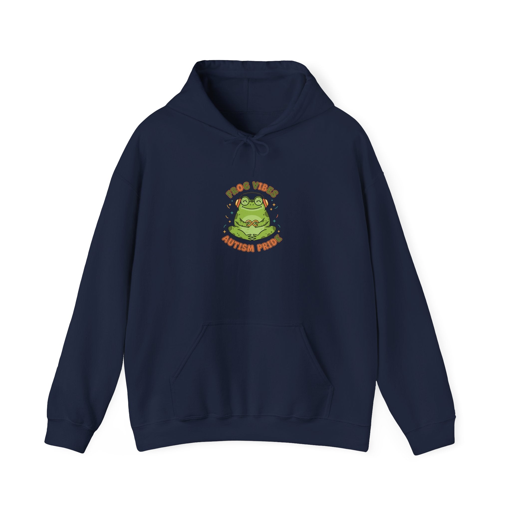 Frog Vibes Autism Pride Hoodie | neurodiversity pride, frog meme design