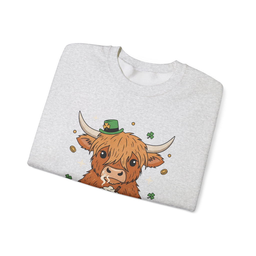 St. Patty’s Highland Cow Sweatshirt