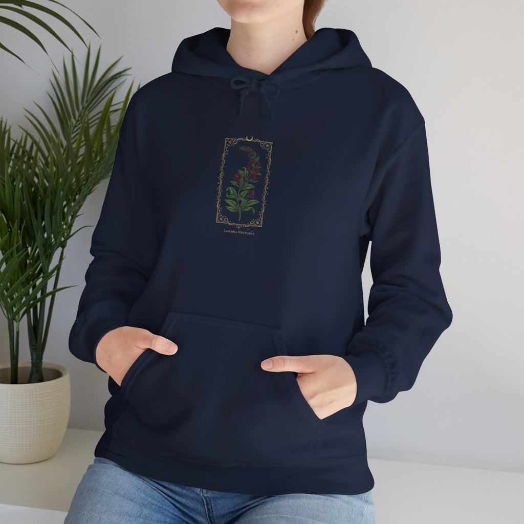 Nightshade Botanical Hoodie | dark botanical, witchy garden