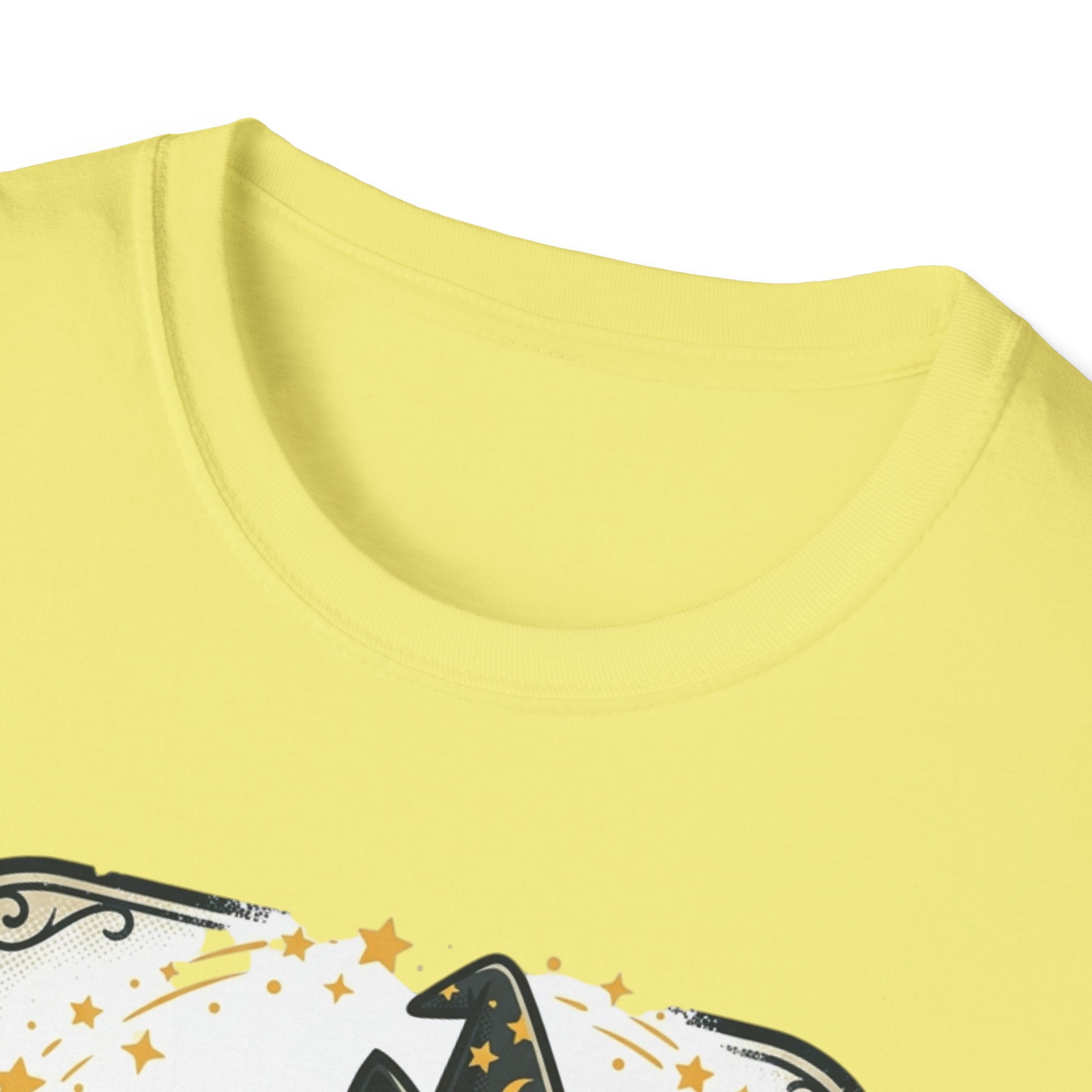 Magician Cat T-Shirt — "The Mysterious Cat" Cute Black Cat Magic Graphic Tee