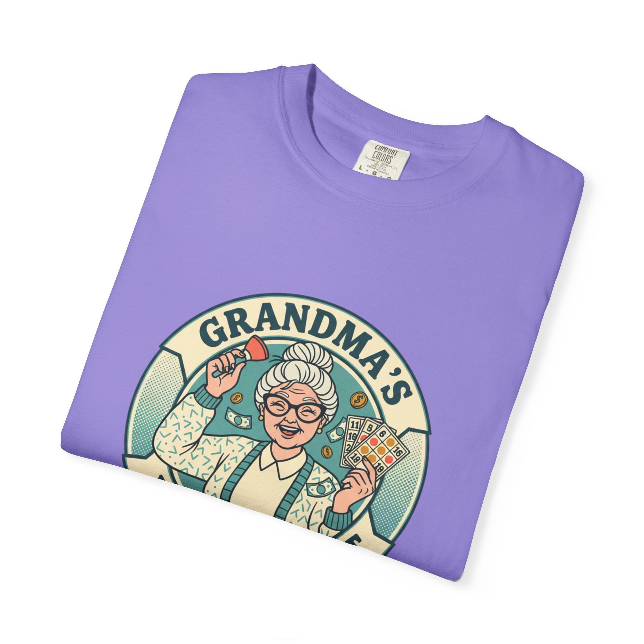 Grandma’s Bingo Night T-Shirt — Vintage Retro Bingo Card Tee