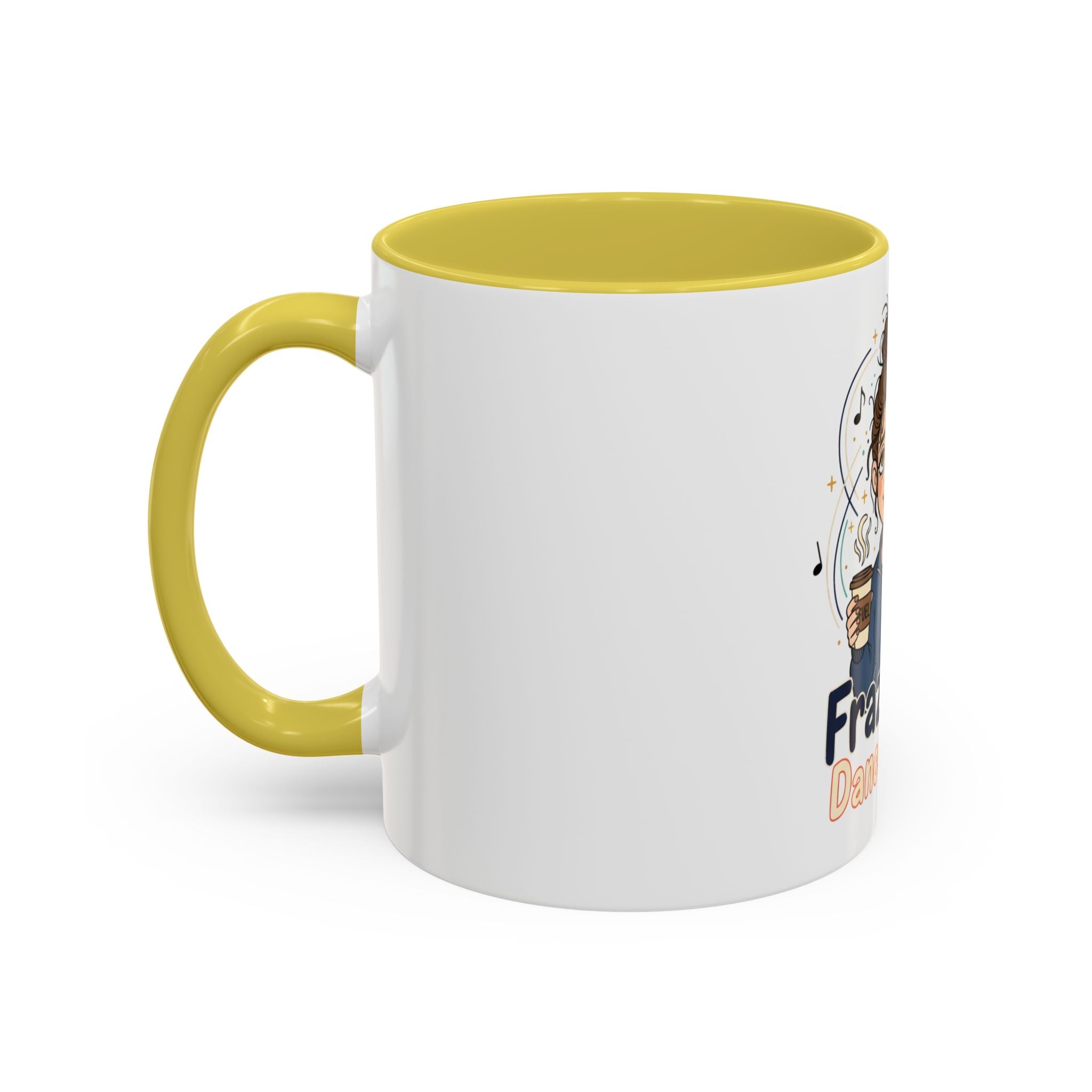 Frazzled Dance Mom Mug — Cute Coffee Cup for Dance Moms (11oz/15oz)