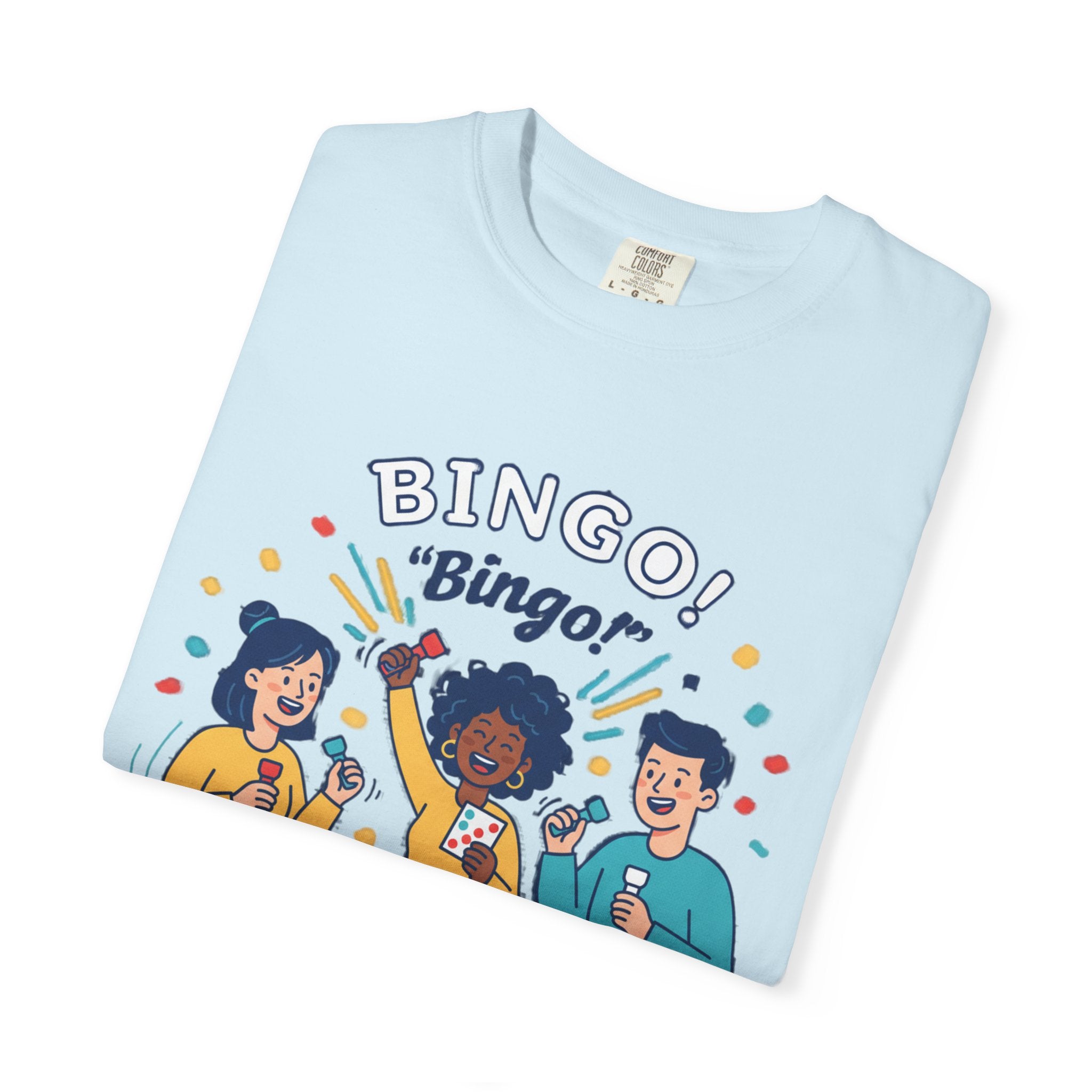 Bingo Night T-Shirt — "Yelling Bingo" Friends Game Tee