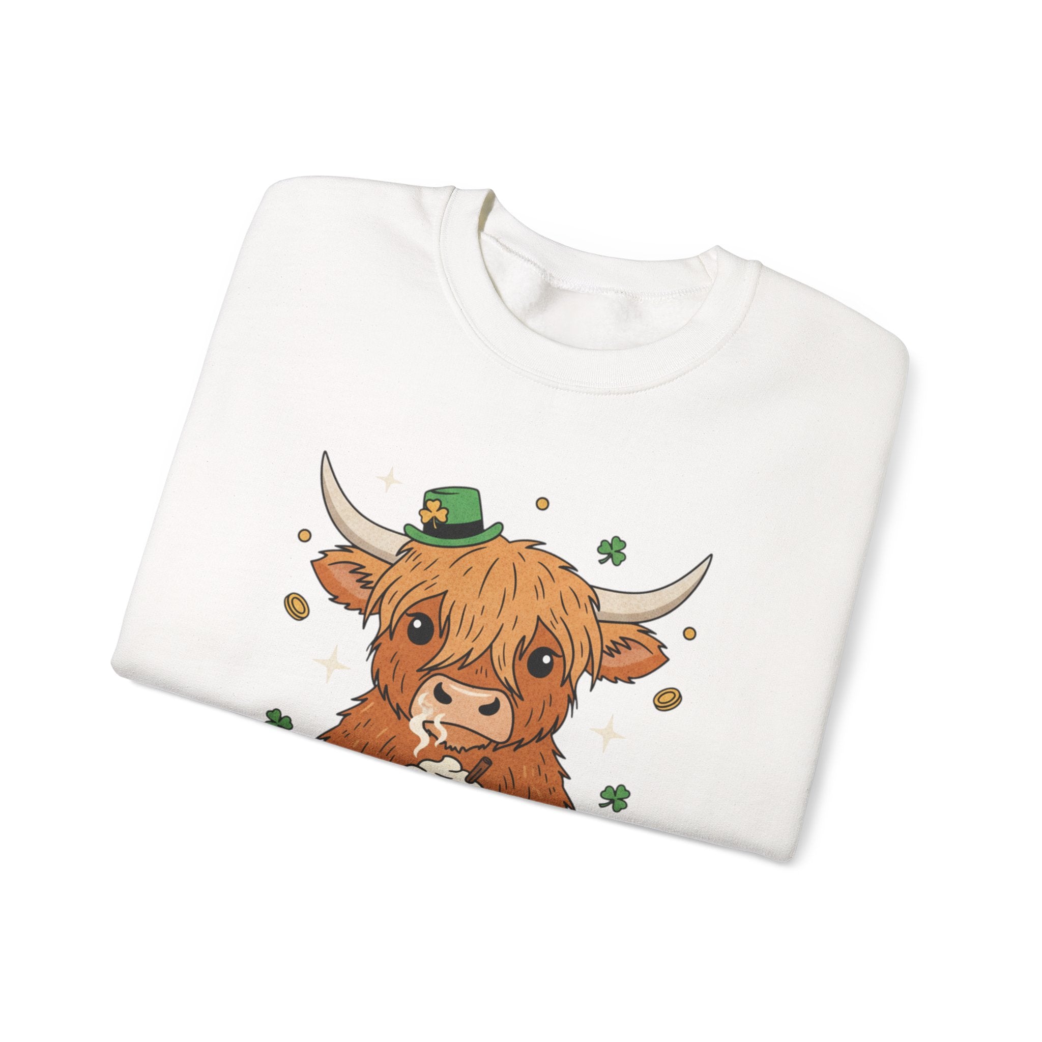St. Patty’s Highland Cow Sweatshirt