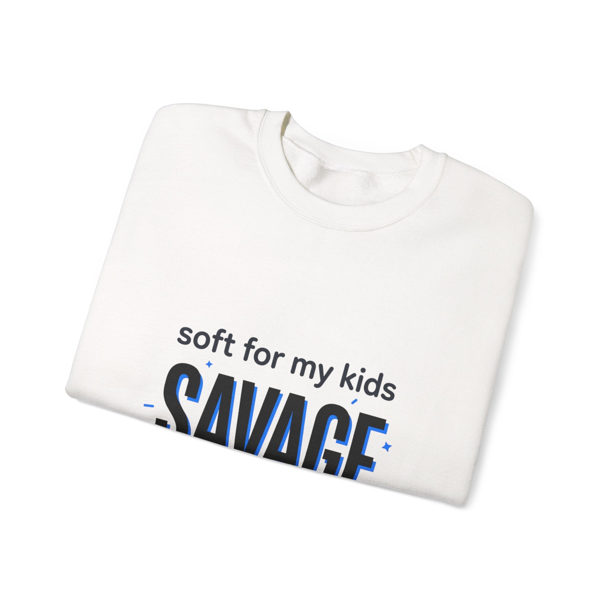 Savage Mom Sweatshirt | Minimal Typographic Mother's Day, Mom Life Style