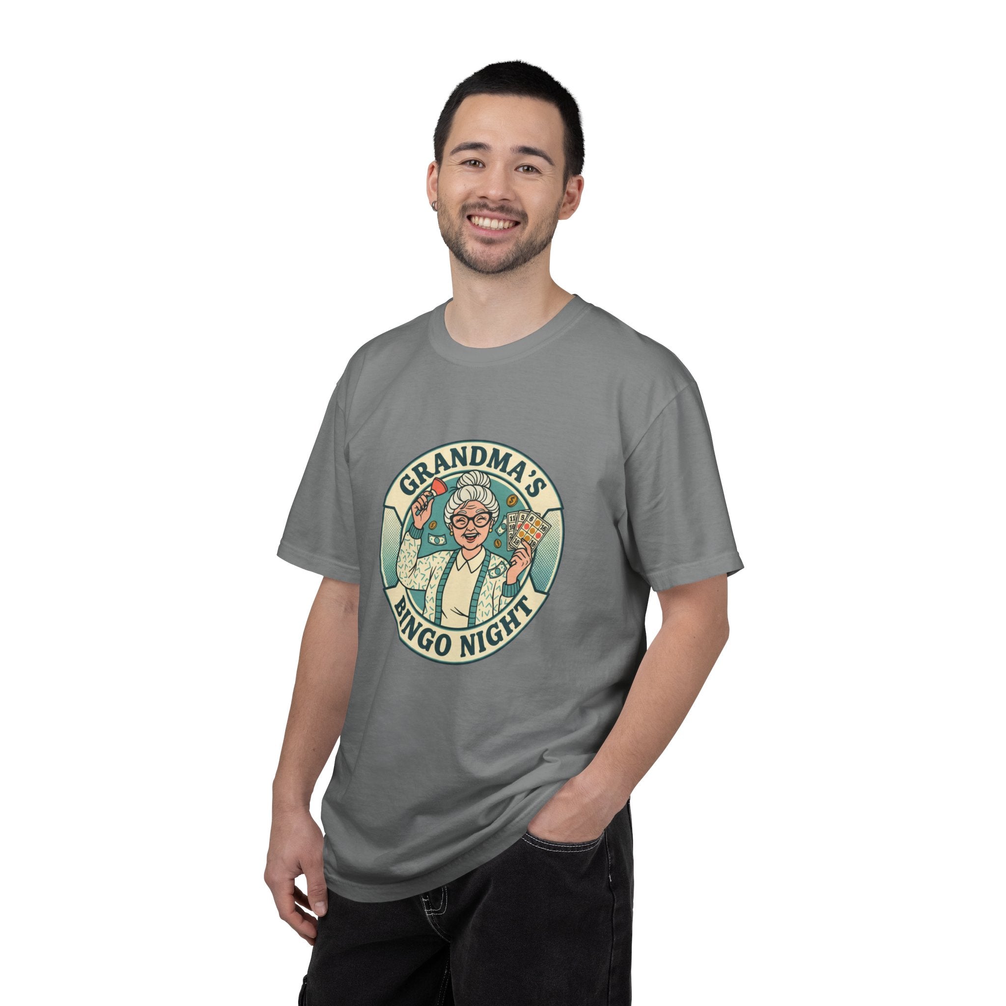 Grandma’s Bingo Night T-Shirt — Vintage Retro Bingo Card Tee