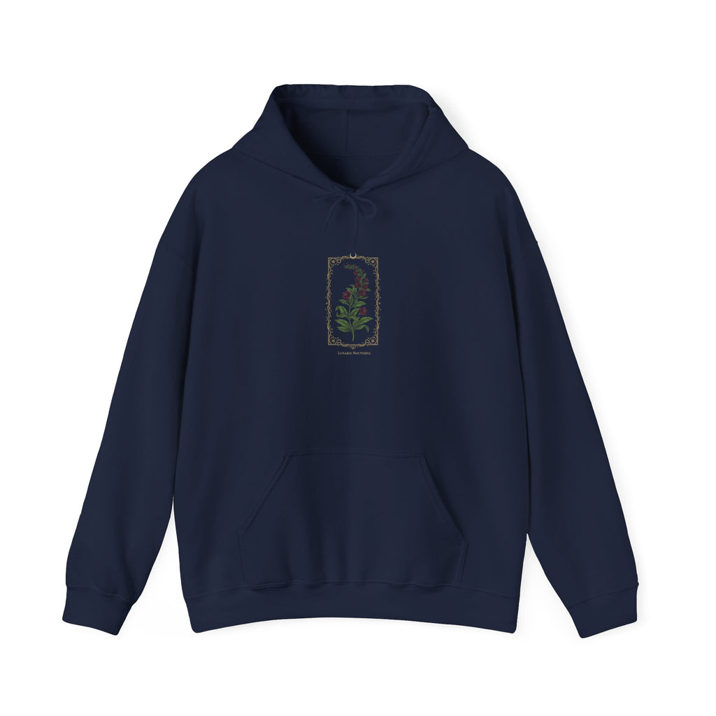 Nightshade Botanical Hoodie | dark botanical, witchy garden