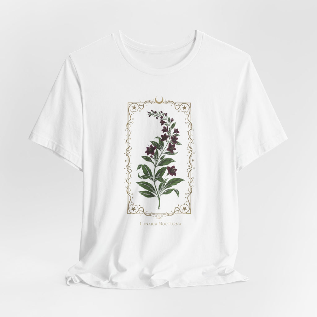 Nightshade Botanical Tee | dark botanical, gothic floral