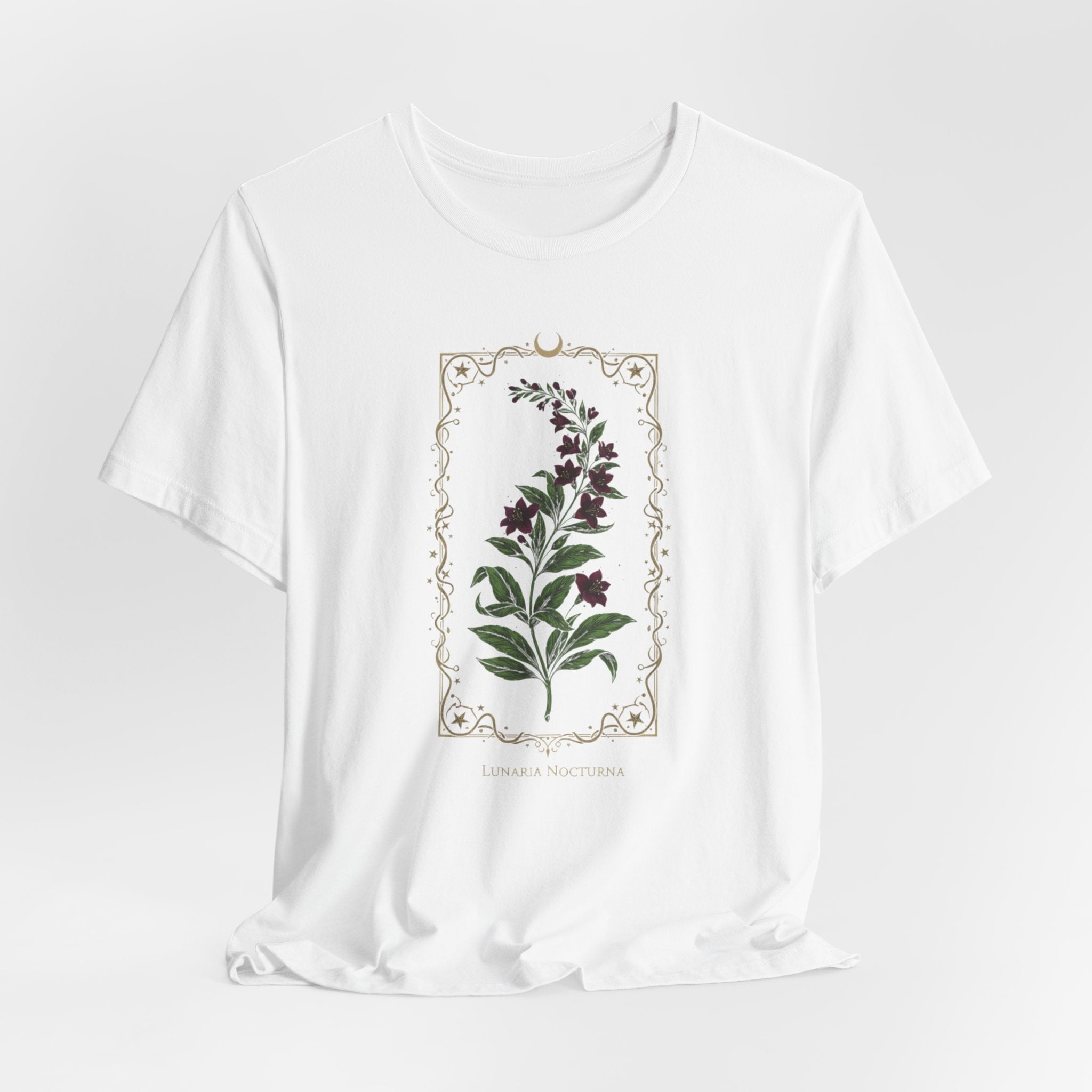 Nightshade Botanical Tee | dark botanical, gothic floral