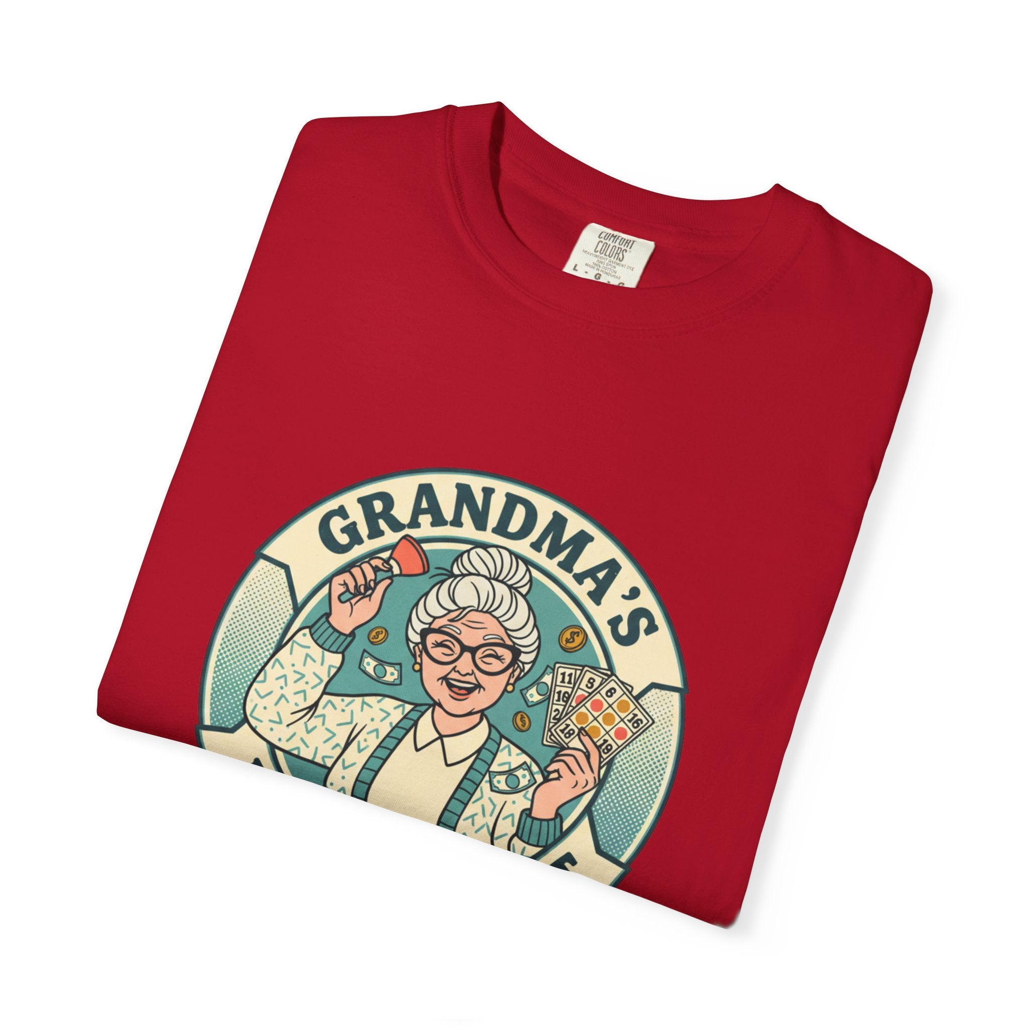 Grandma’s Bingo Night T-Shirt — Vintage Retro Bingo Card Tee