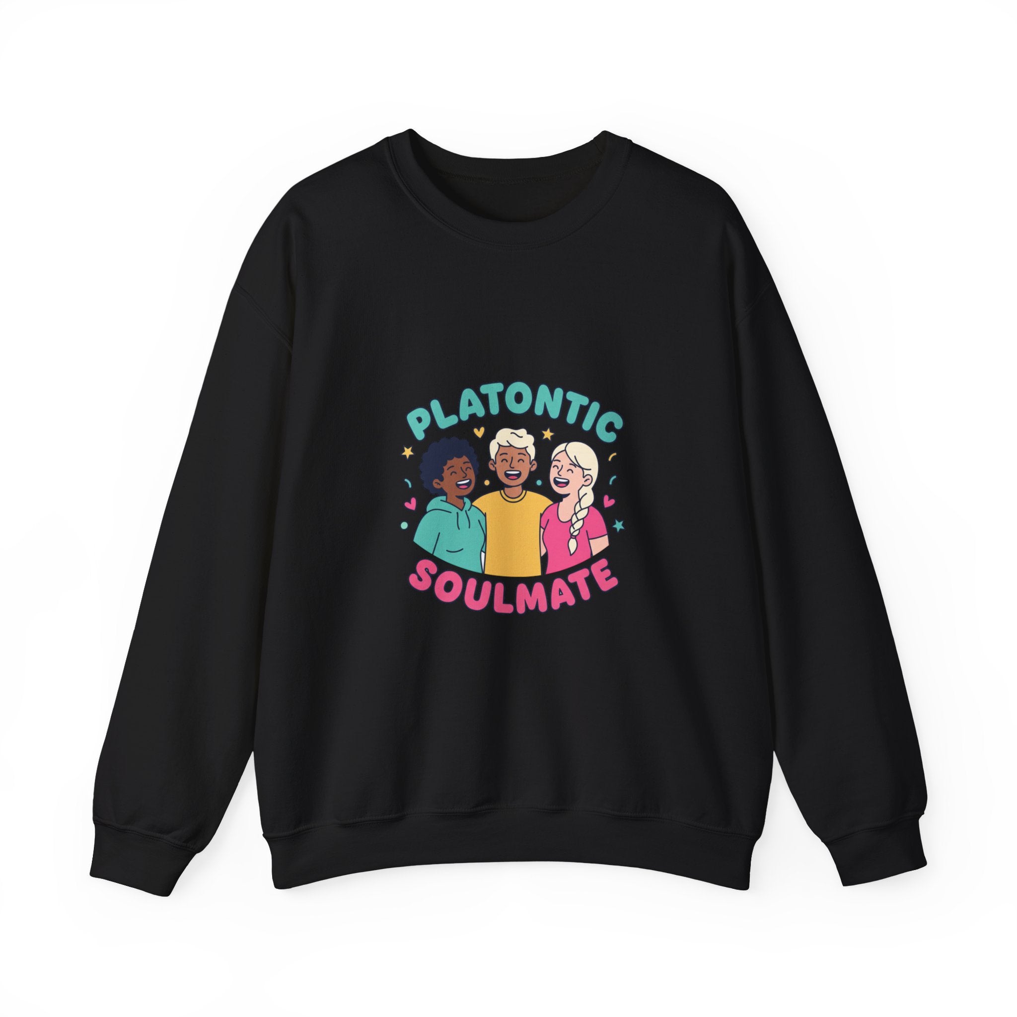 Platonic Soulmate Crewneck Sweatshirt | friendship, platonic love