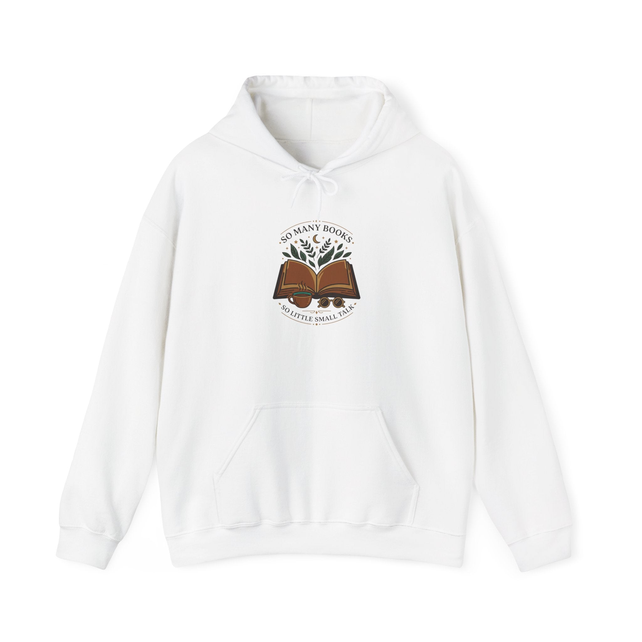 So Many Books, So Little Time Hoodie | Book Lover, Cozy Reader