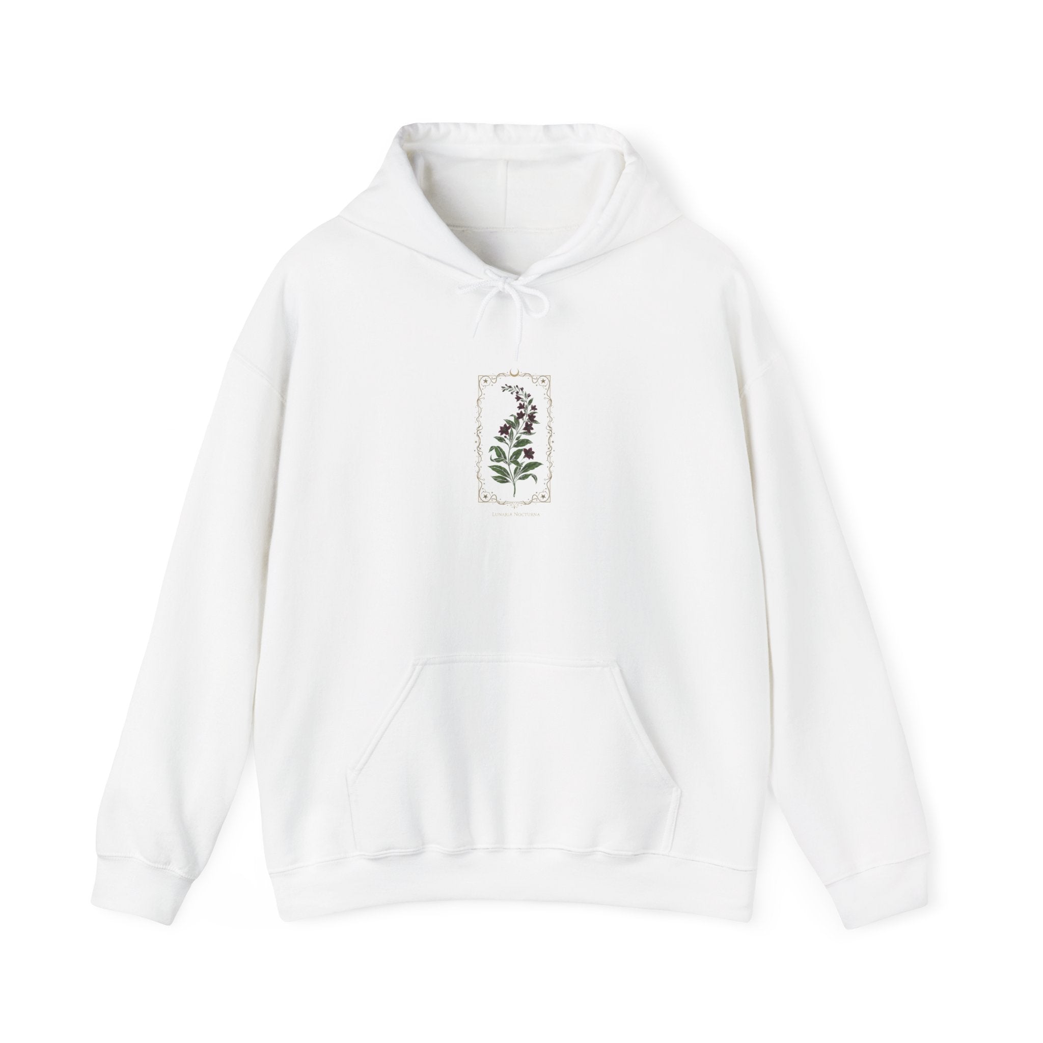 Nightshade Botanical Hoodie | dark botanical, witchy garden