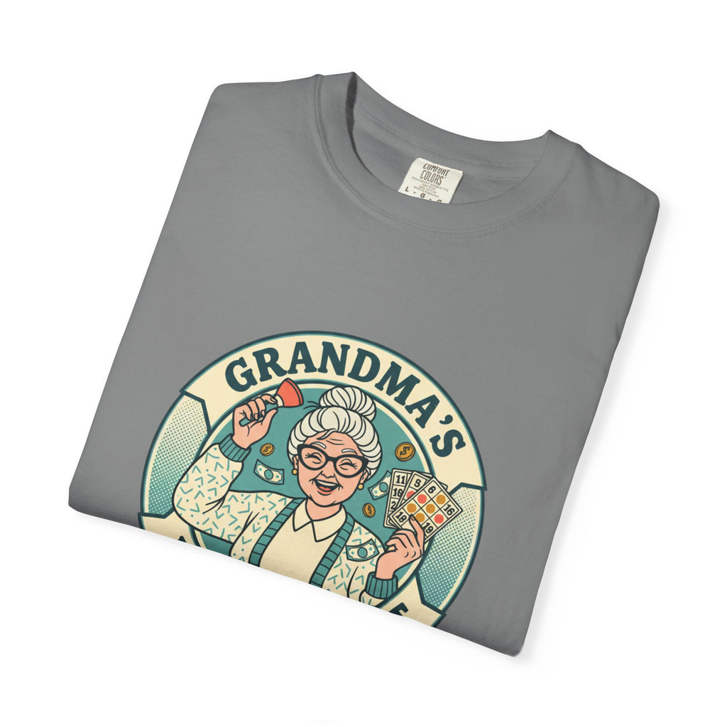 Grandma’s Bingo Night T-Shirt — Vintage Retro Bingo Card Tee