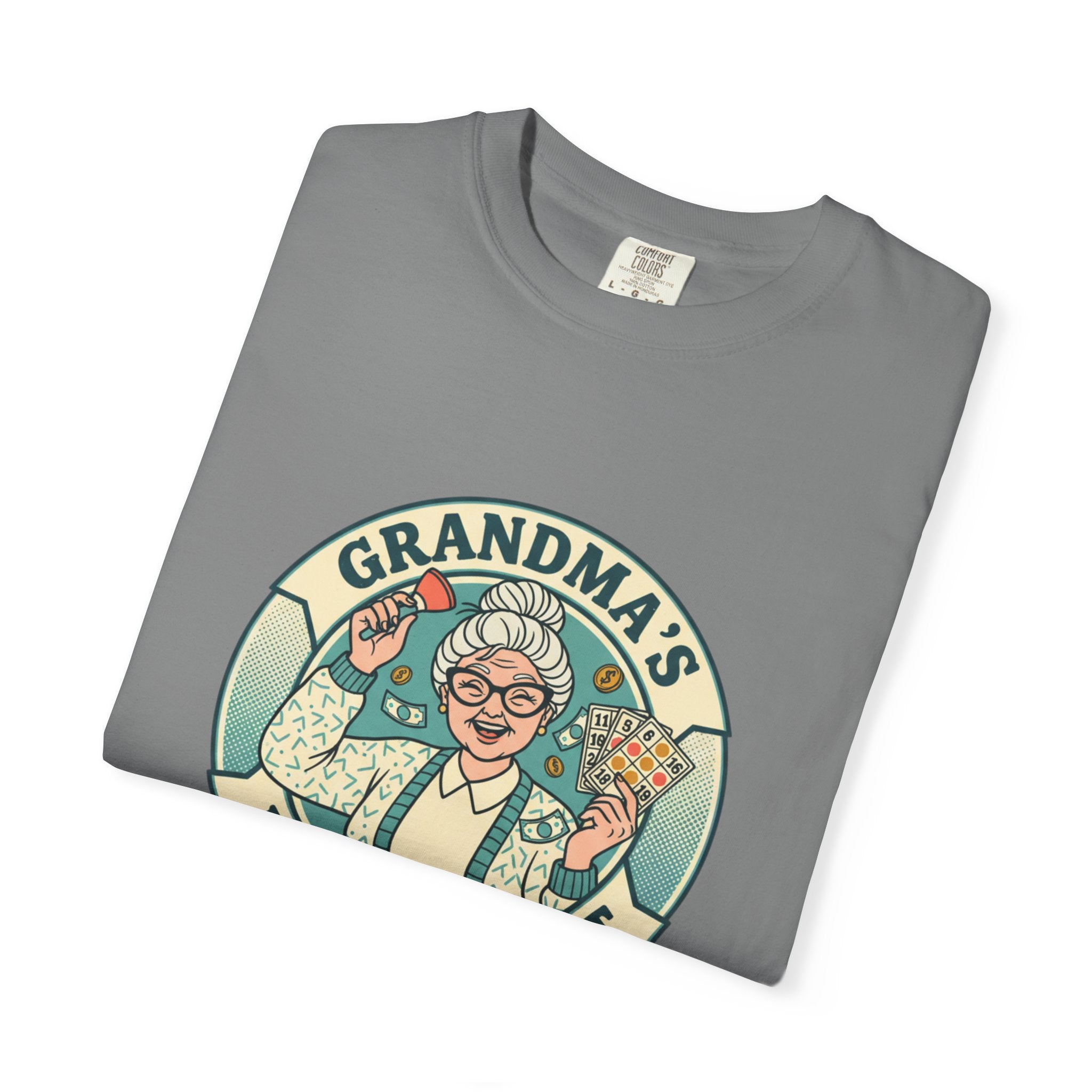 Grandma’s Bingo Night T-Shirt — Vintage Retro Bingo Card Tee