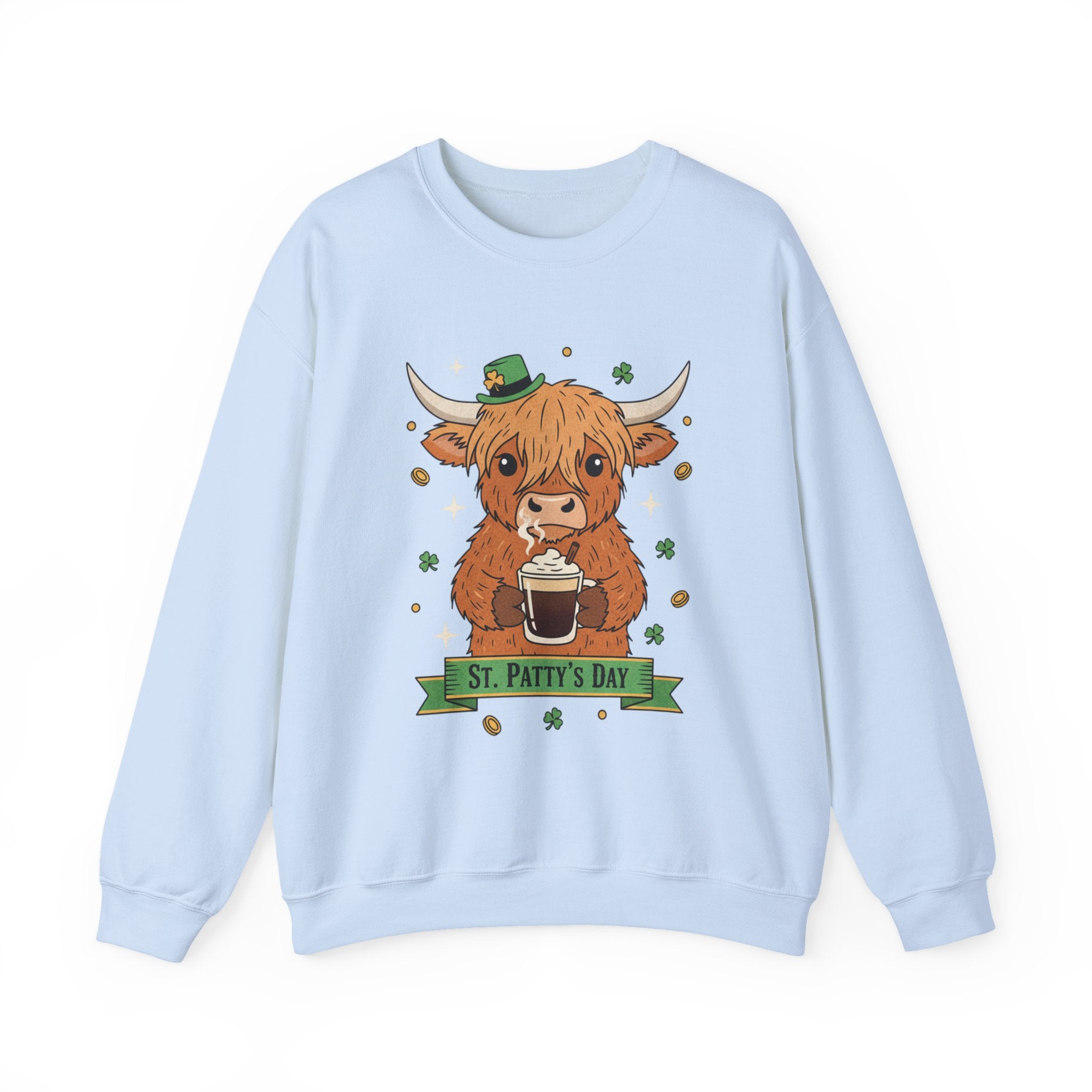 St. Patty’s Highland Cow Sweatshirt