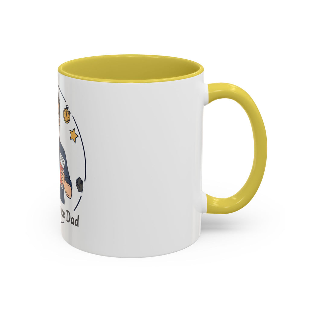 Frazzled Dance Dad Mug — Funny Dance Dad Coffee Cup (11oz/15oz)