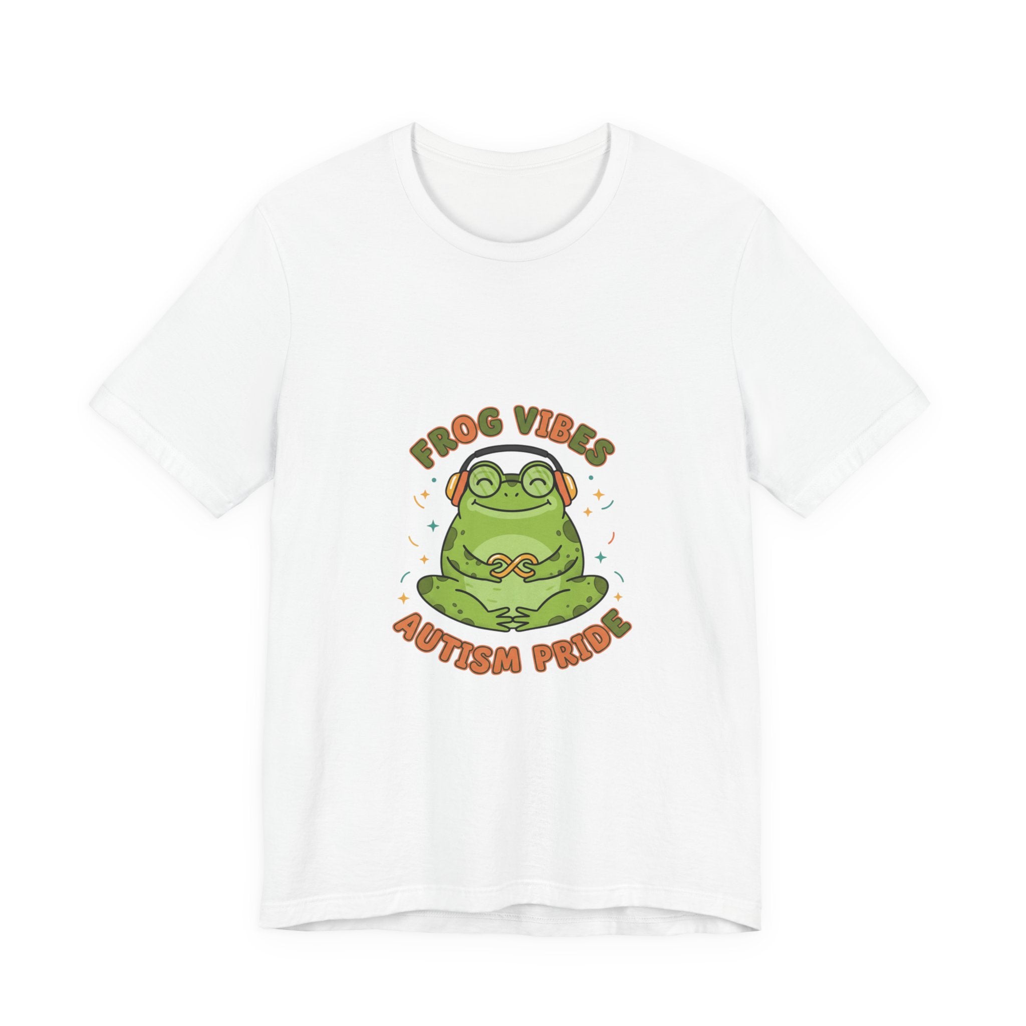 Frog Vibes Autism Pride Tee | neurodiversity pride, frog meme design