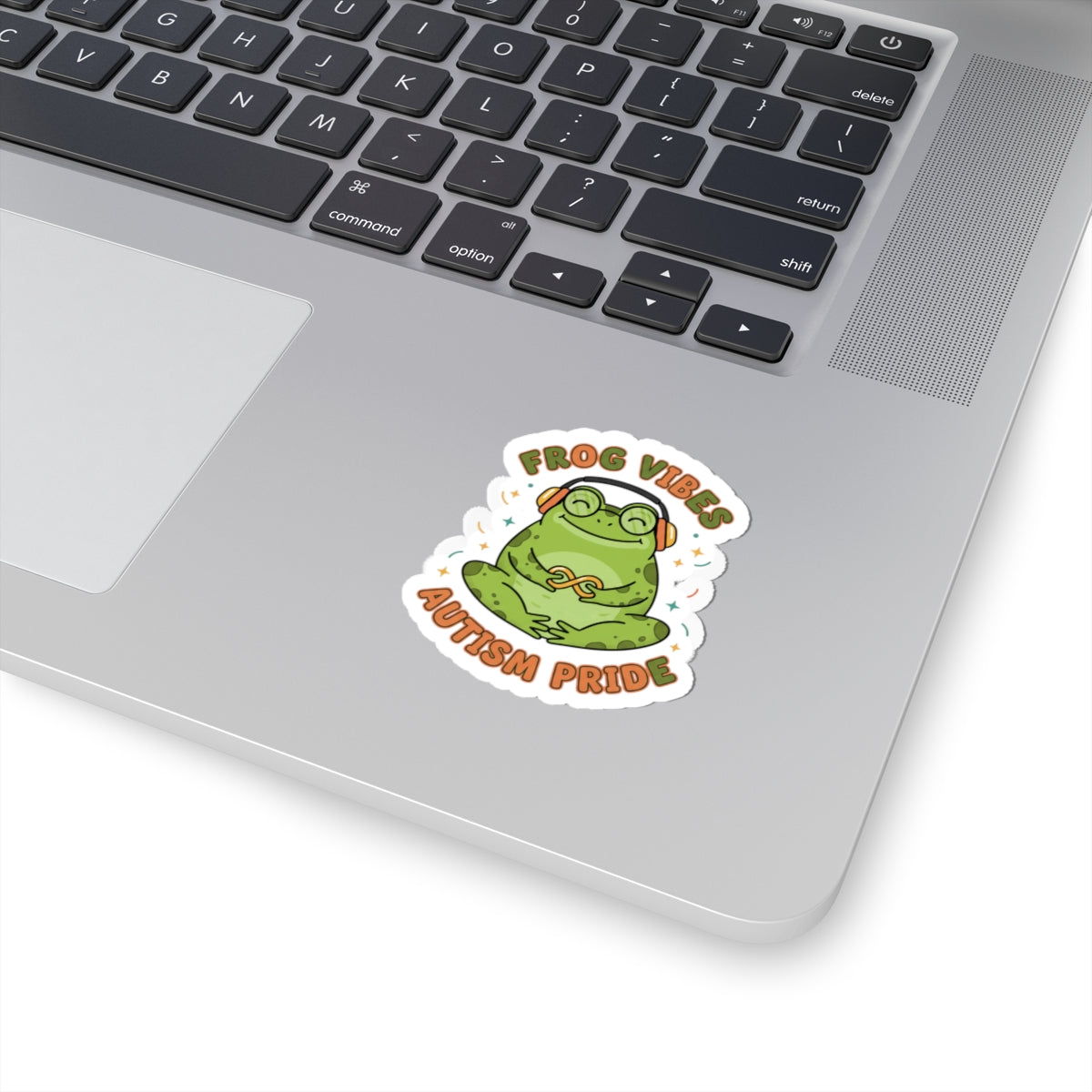 Frog Vibes Autism Pride Sticker | neurodiversity pride, frog meme