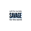 Savage Mom Sticker | Minimal Typographic Mother’s Day, Mama Identity