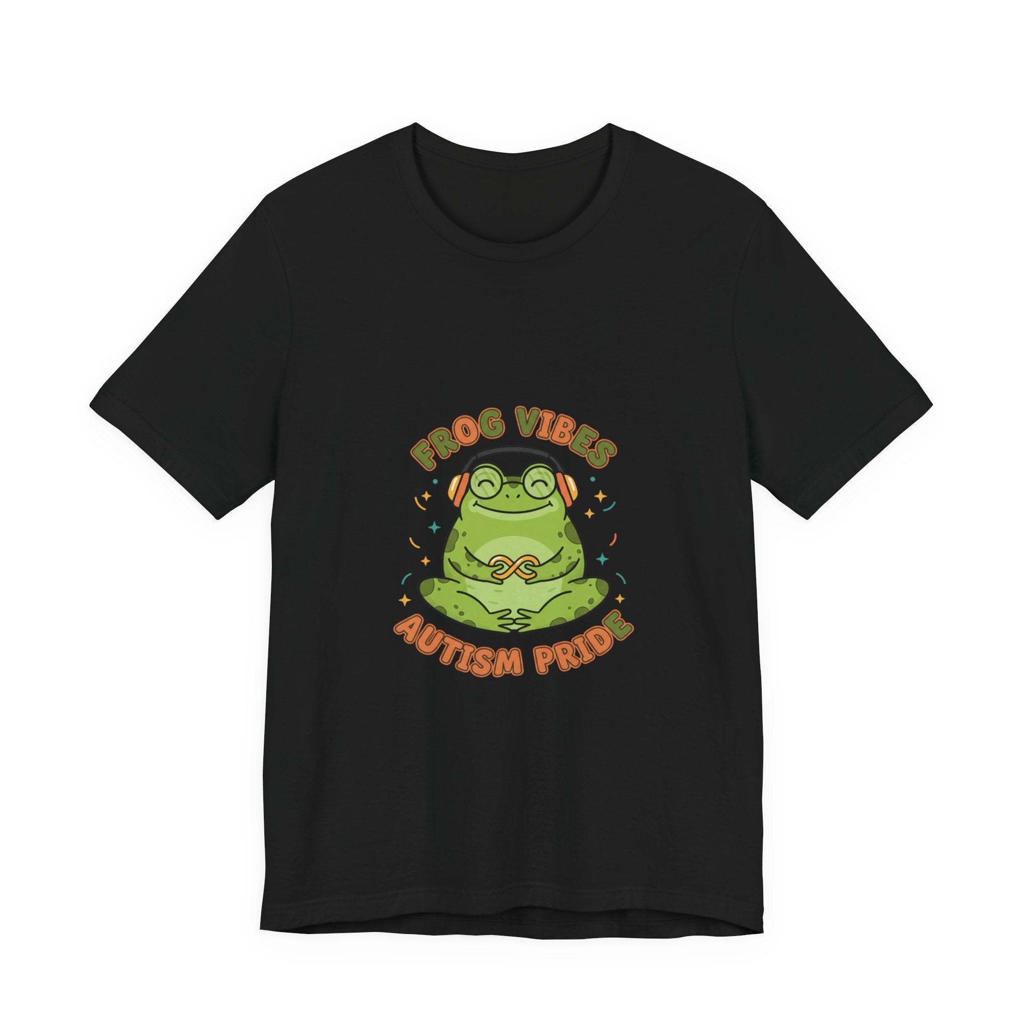 Frog Vibes Autism Pride Tee | neurodiversity pride, frog meme design