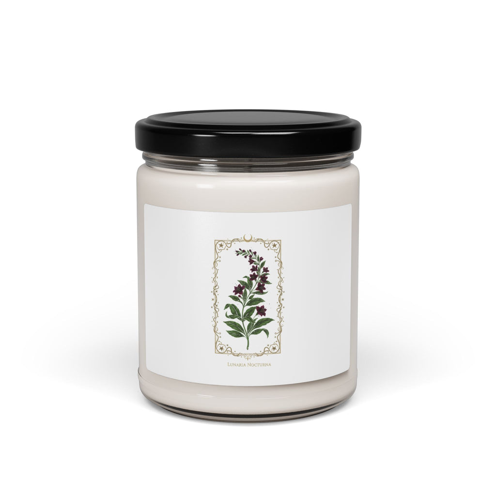 Nightshade Botanical Soy Candle, 9oz | dark botanical, witchy garden