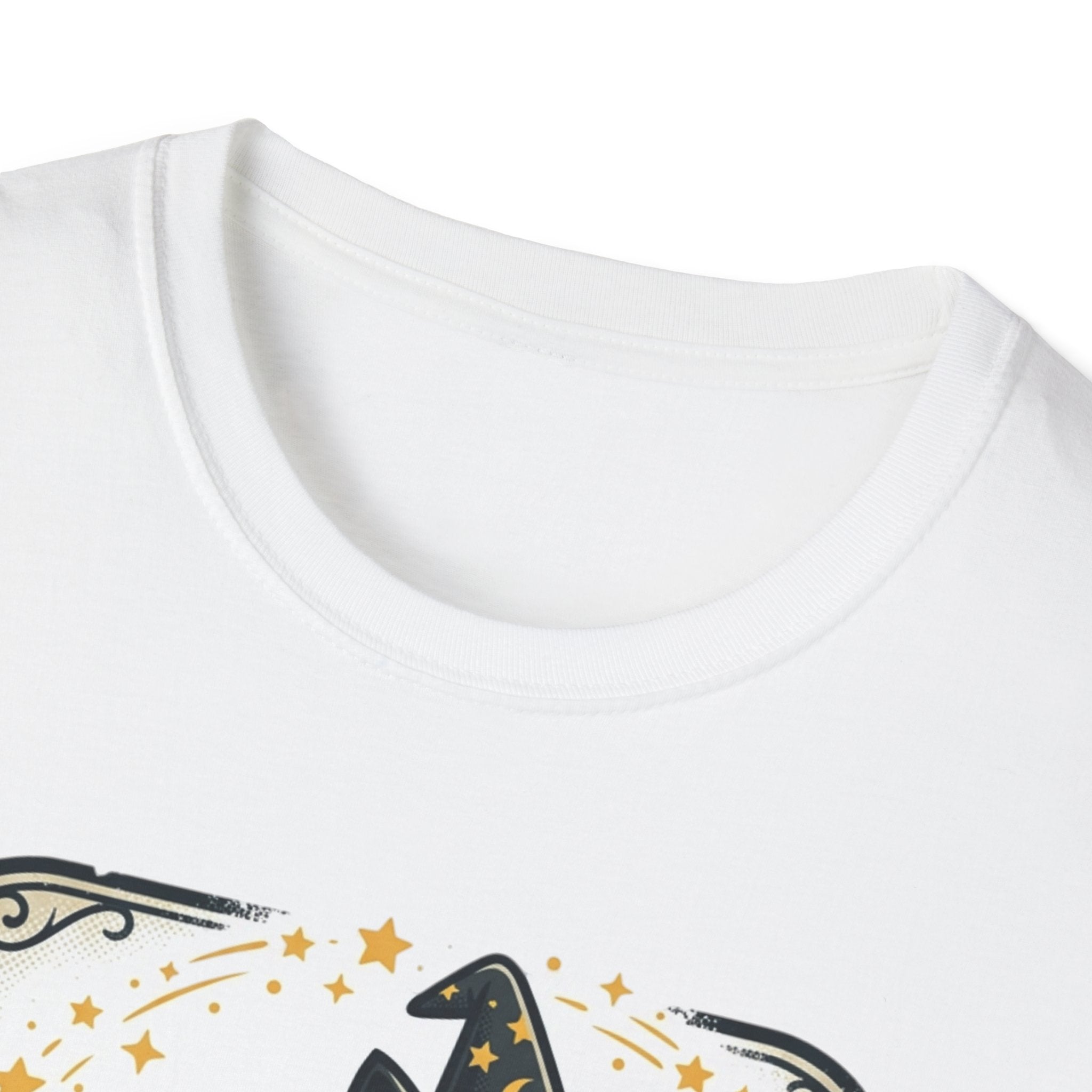 Magician Cat T-Shirt — "The Mysterious Cat" Cute Black Cat Magic Graphic Tee