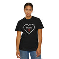 Rose Heart T‑Shirt — Mom Floral Graphic Tee