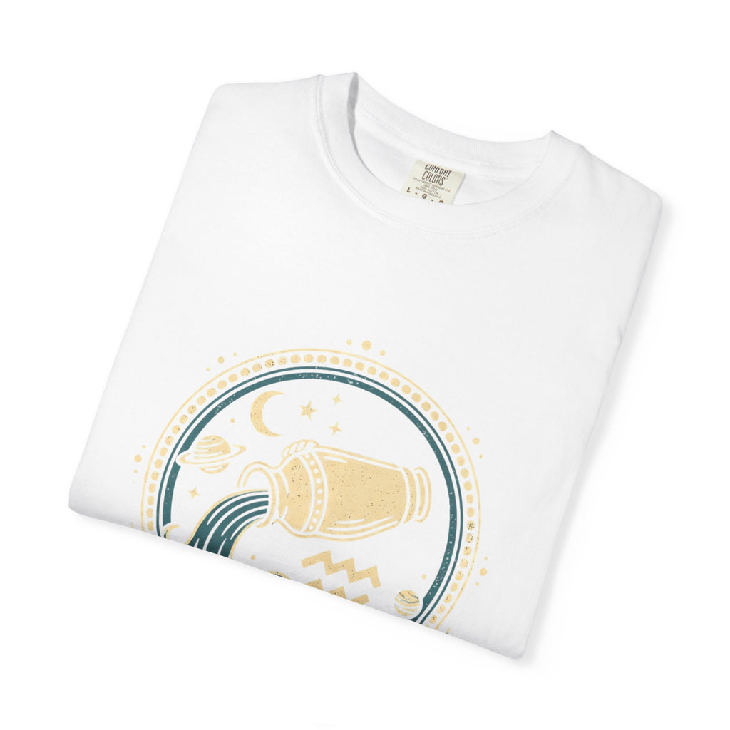 Aquarius Zodiac T-Shirt — Water Bearer Astrology Tee