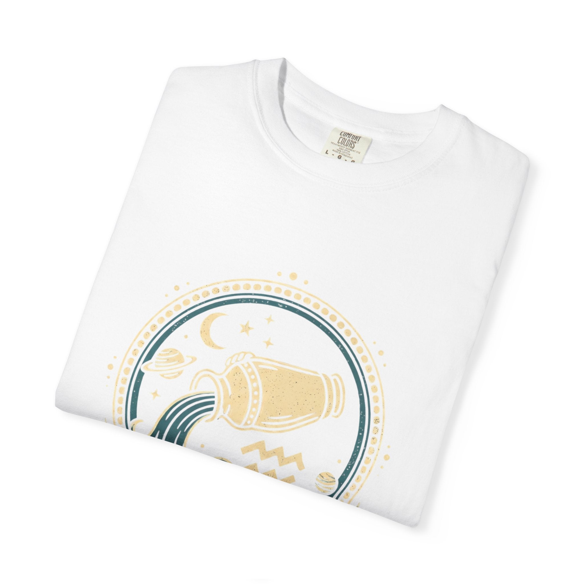 Aquarius Zodiac T-Shirt — Water Bearer Astrology Tee