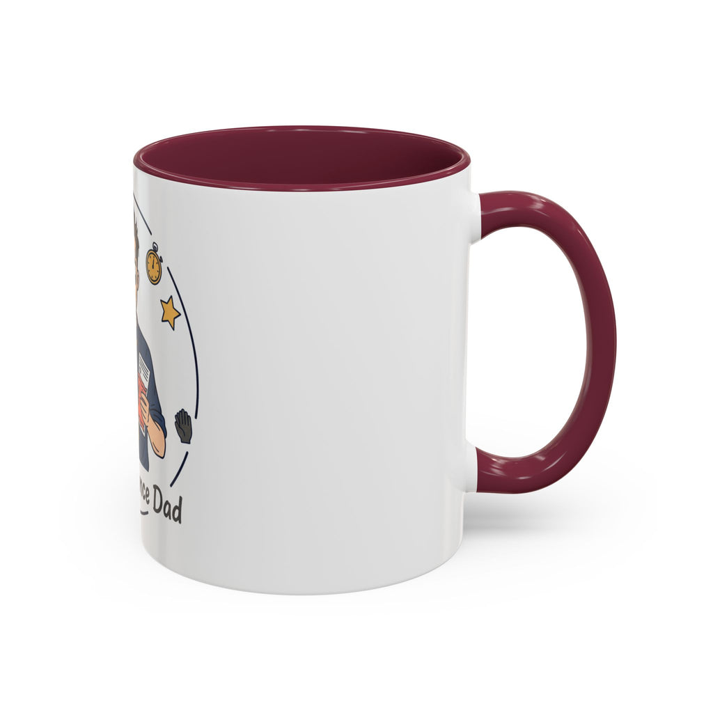 Frazzled Dance Dad Mug — Funny Dance Dad Coffee Cup (11oz/15oz)