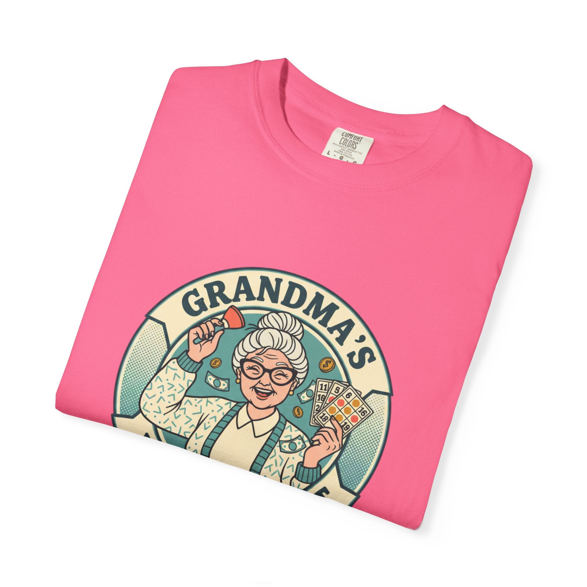 Grandma’s Bingo Night T-Shirt — Vintage Retro Bingo Card Tee