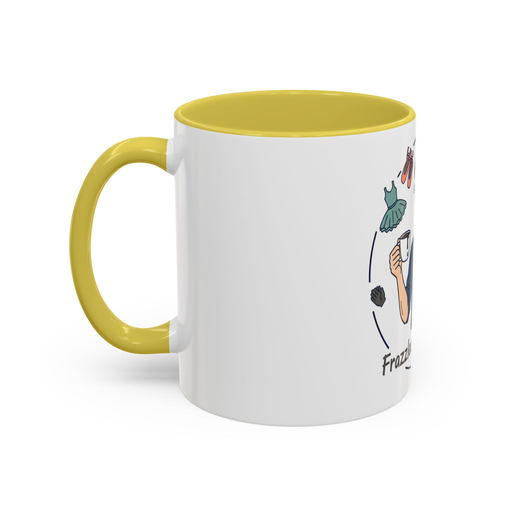 Frazzled Dance Dad Mug — Funny Dance Dad Coffee Cup (11oz/15oz)