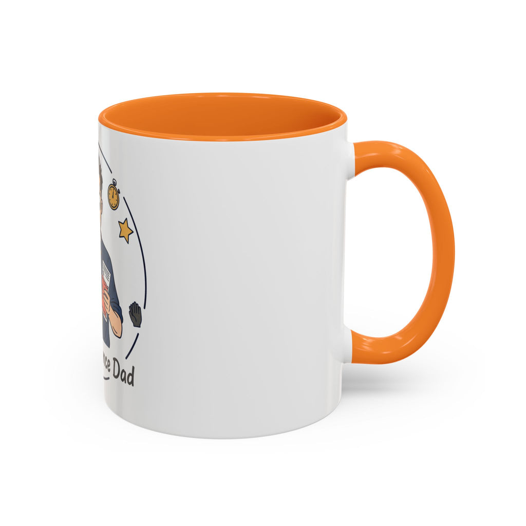 Frazzled Dance Dad Mug — Funny Dance Dad Coffee Cup (11oz/15oz)