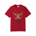 250th Birthday America T-Shirt — Patriotic Longhorn Cow Graphic Tee