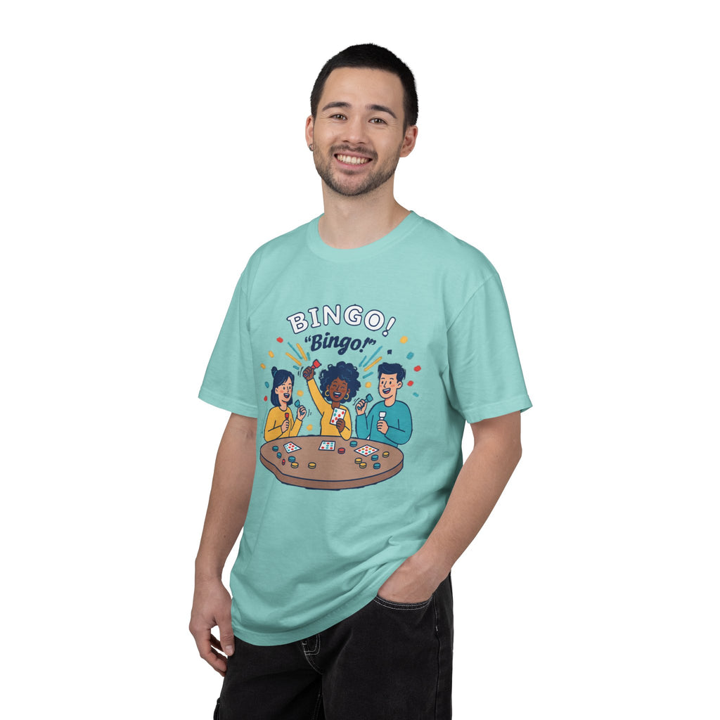 Bingo Night T-Shirt — "Yelling Bingo" Friends Game Tee