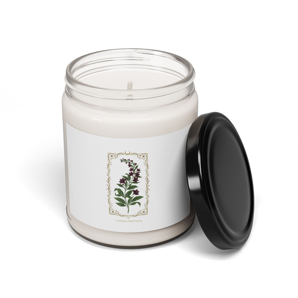 Nightshade Botanical Soy Candle, 9oz | dark botanical, witchy garden