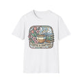 T-Shirt — "Coffee & Chapters" Cozy Book Lover Tee
