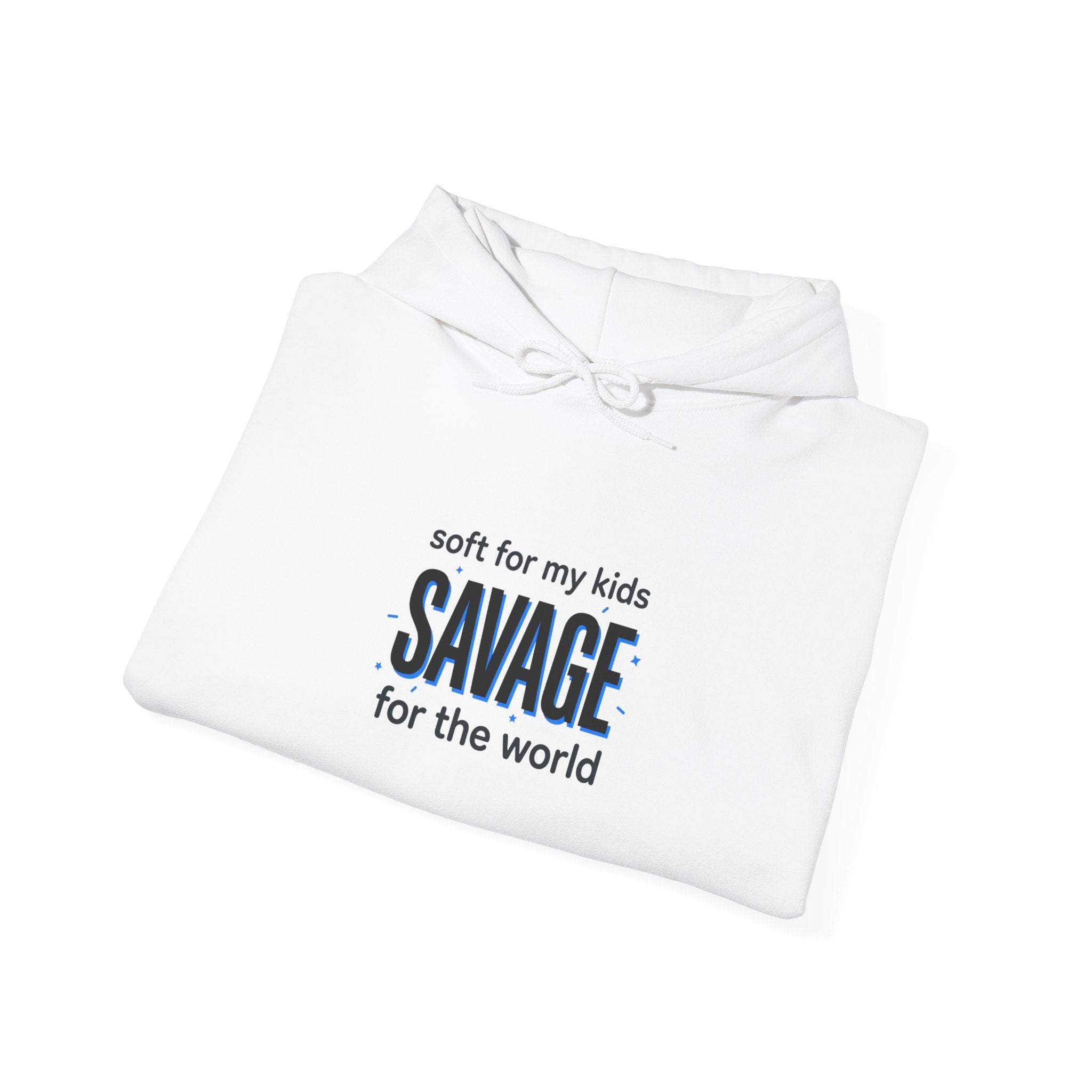 Savage Mom Hoodie | Minimalist Mother’s Day Typographic Sweatshirt