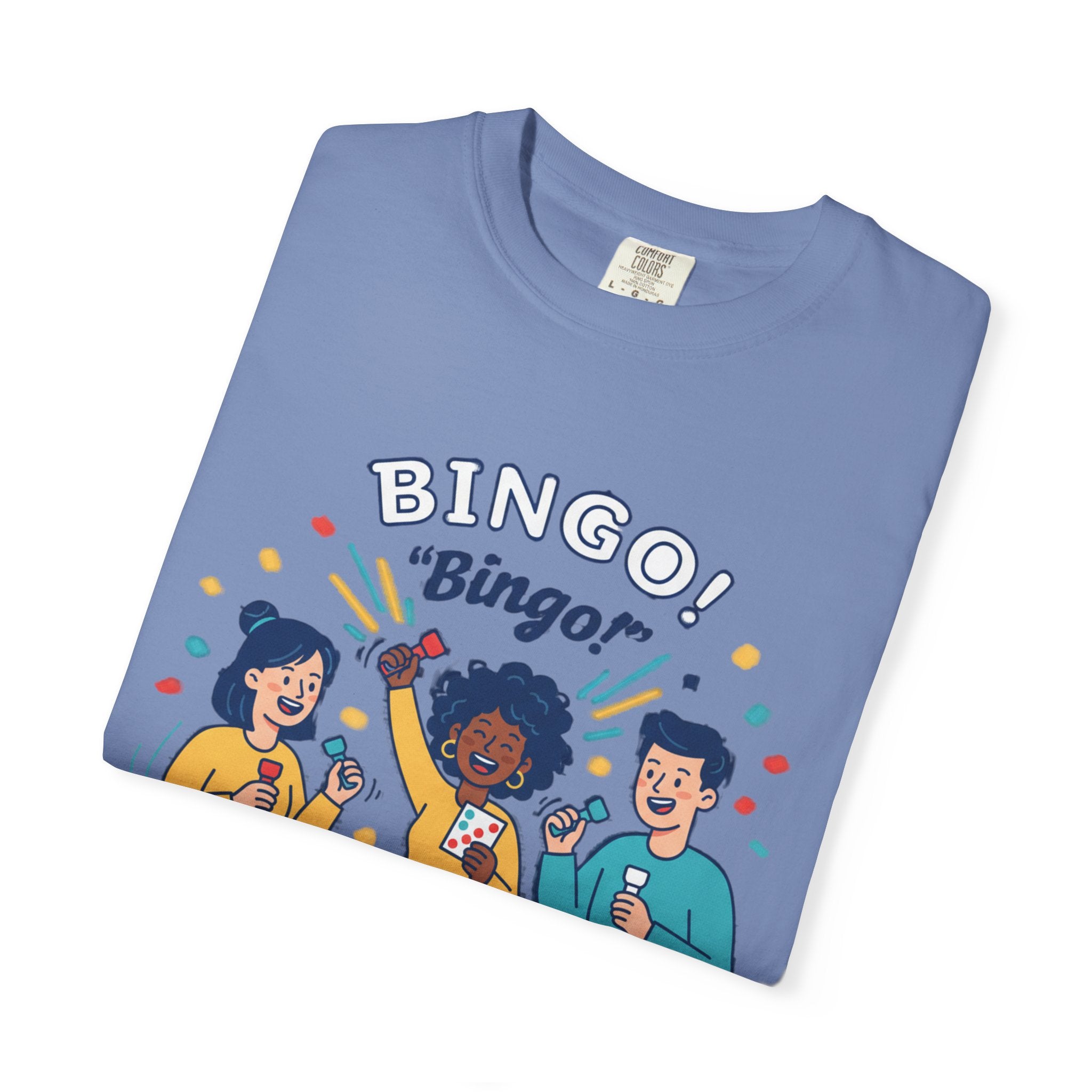 Bingo Night T-Shirt — "Yelling Bingo" Friends Game Tee