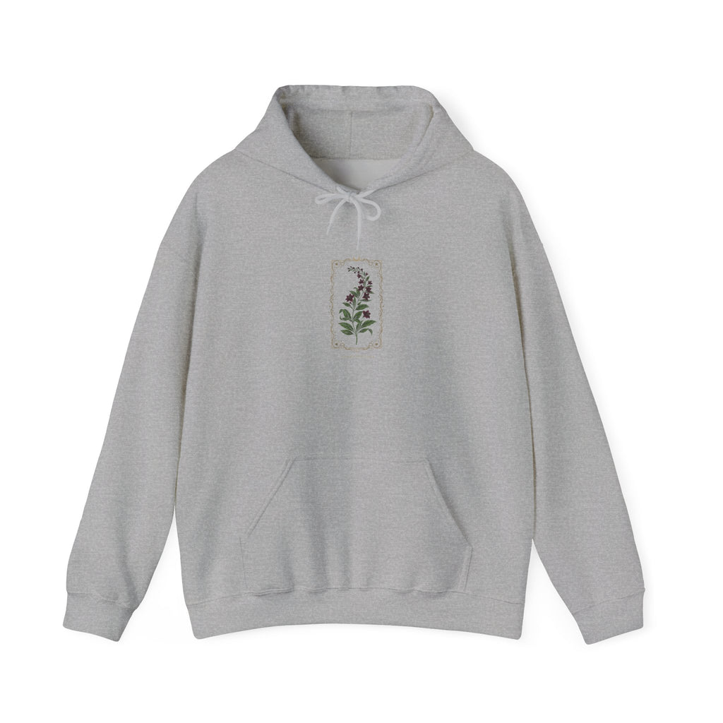 Nightshade Botanical Hoodie | dark botanical, witchy garden