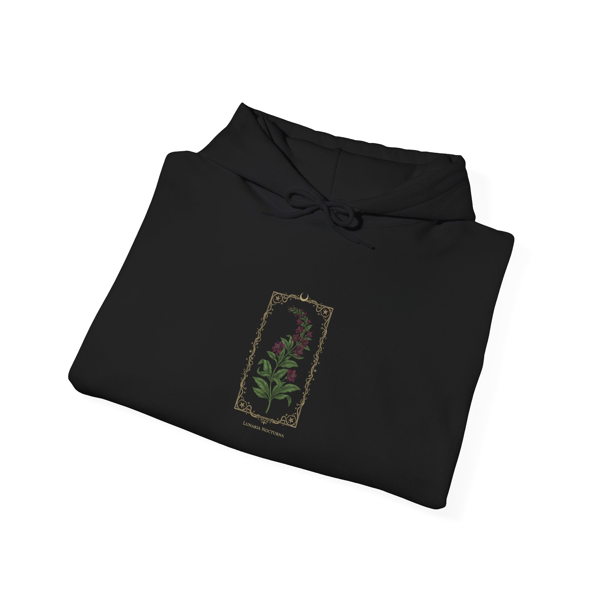 Nightshade Botanical Hoodie | dark botanical, witchy garden