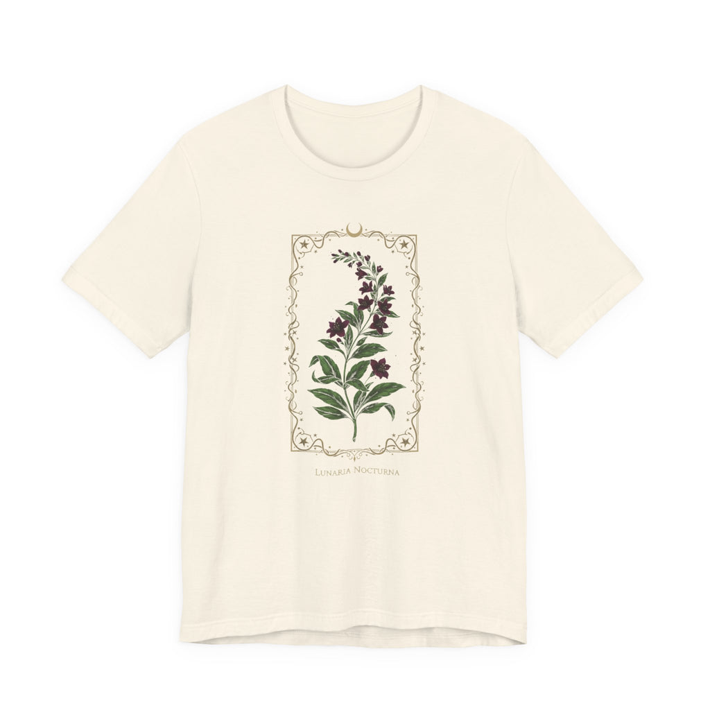 Nightshade Botanical Tee | dark botanical, gothic floral