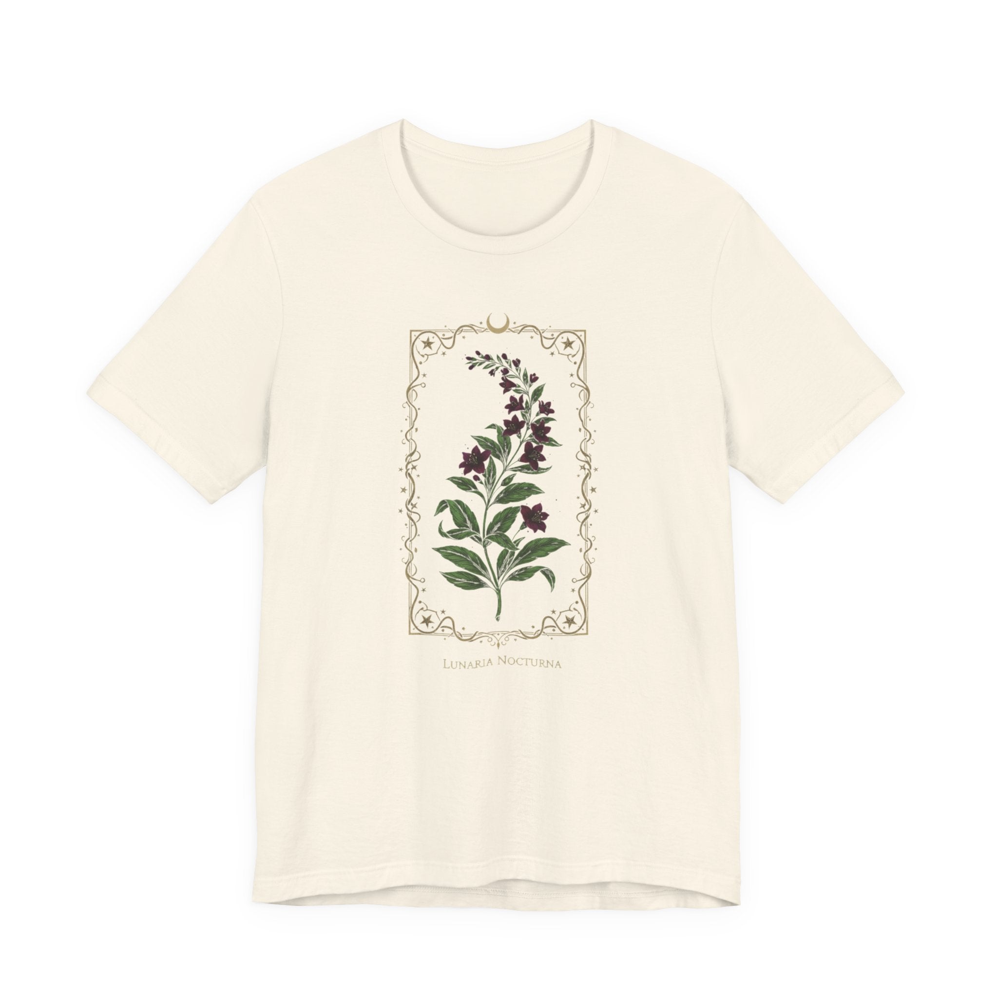 Nightshade Botanical Tee | dark botanical, gothic floral